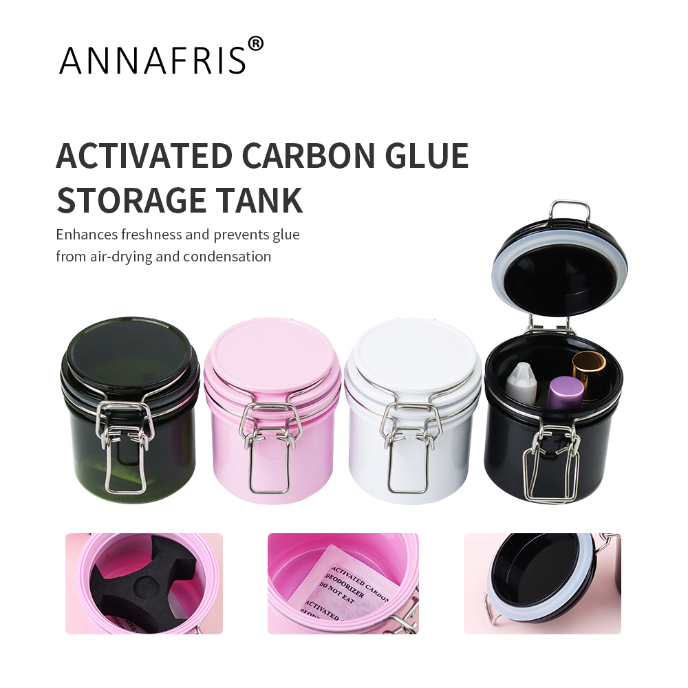 Eyelash Extension Last - ANNAFRIS Tanque de almacenamiento de pegamento