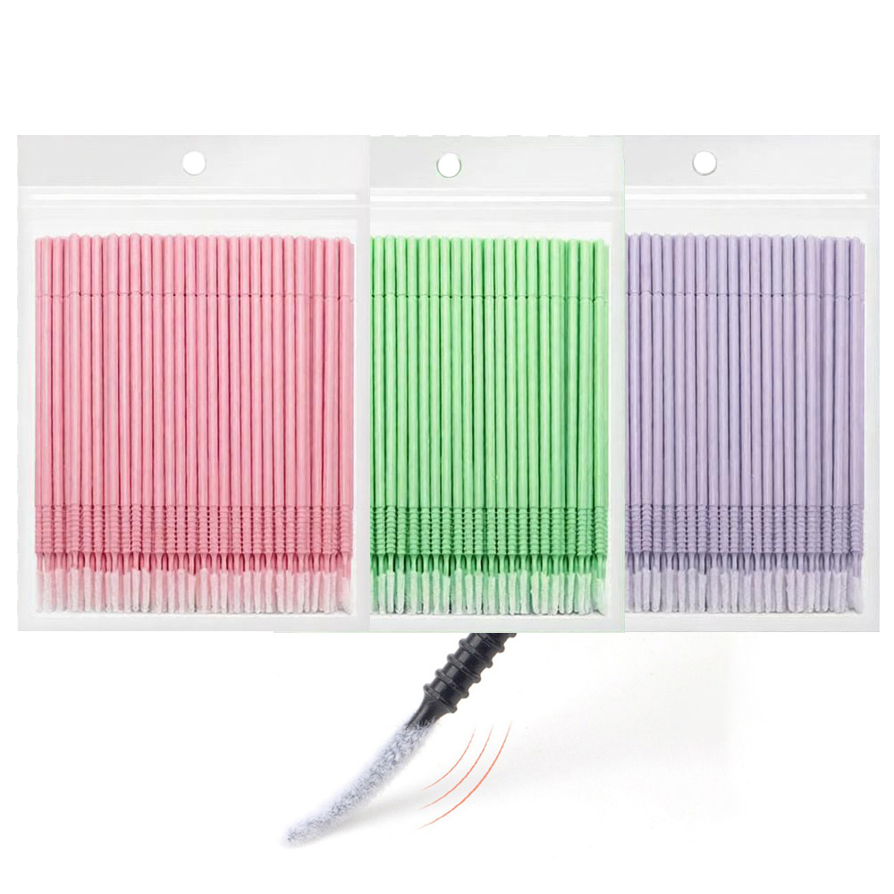 Eyelash Extension Last - 500 unidades de Hisopos de Limpieza