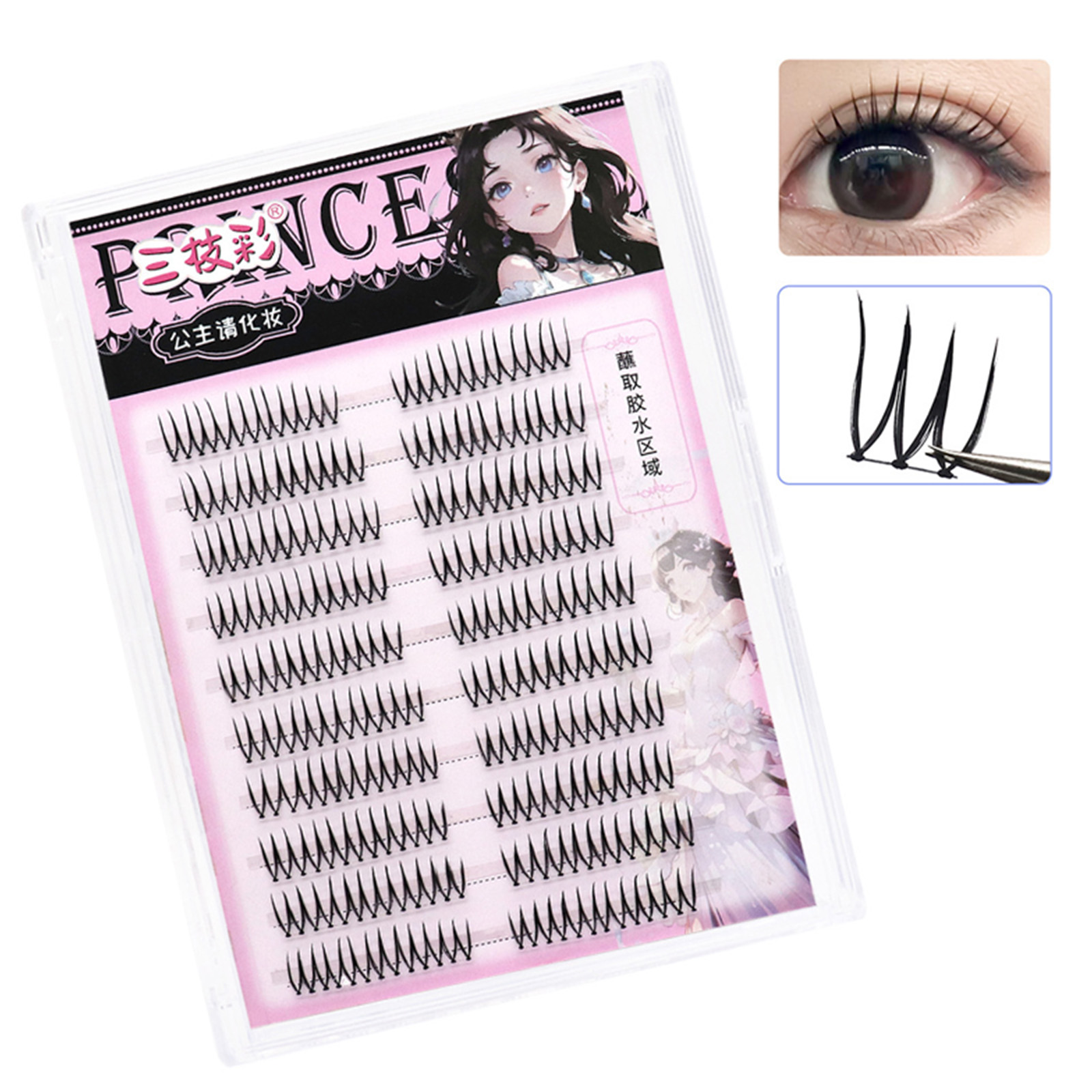 Eyelash Extension Korean - Pestañas postizas estilo ídolo coreano en