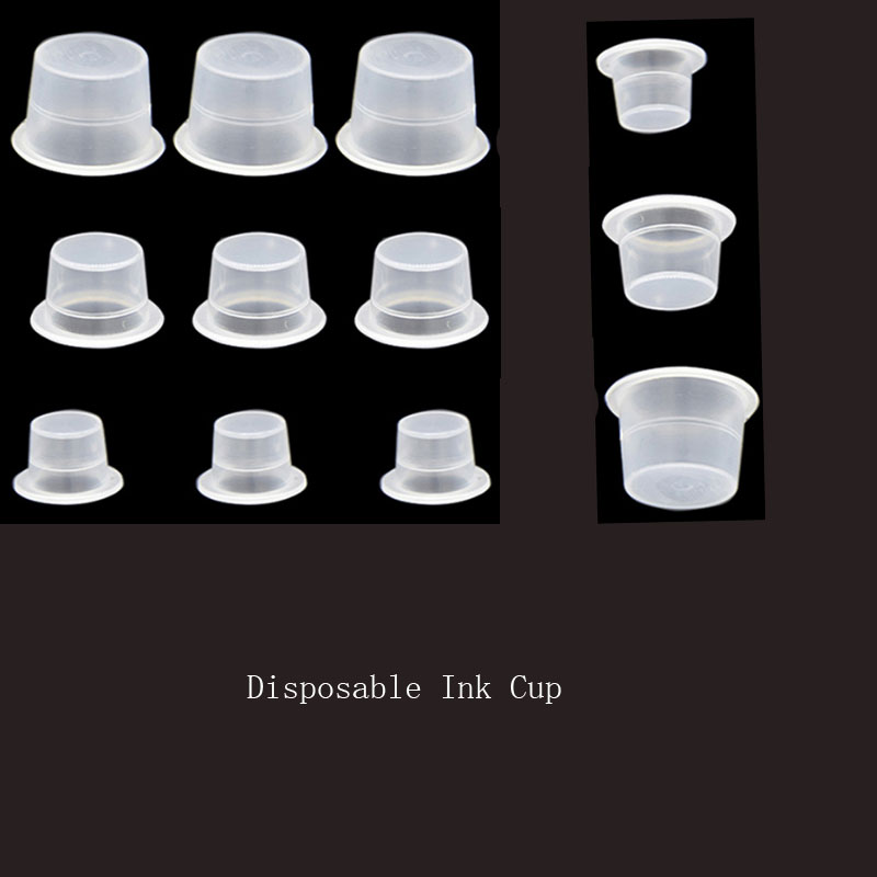 Eyelash Extension Medium - Tazas de tinta de tatuaje desechables,