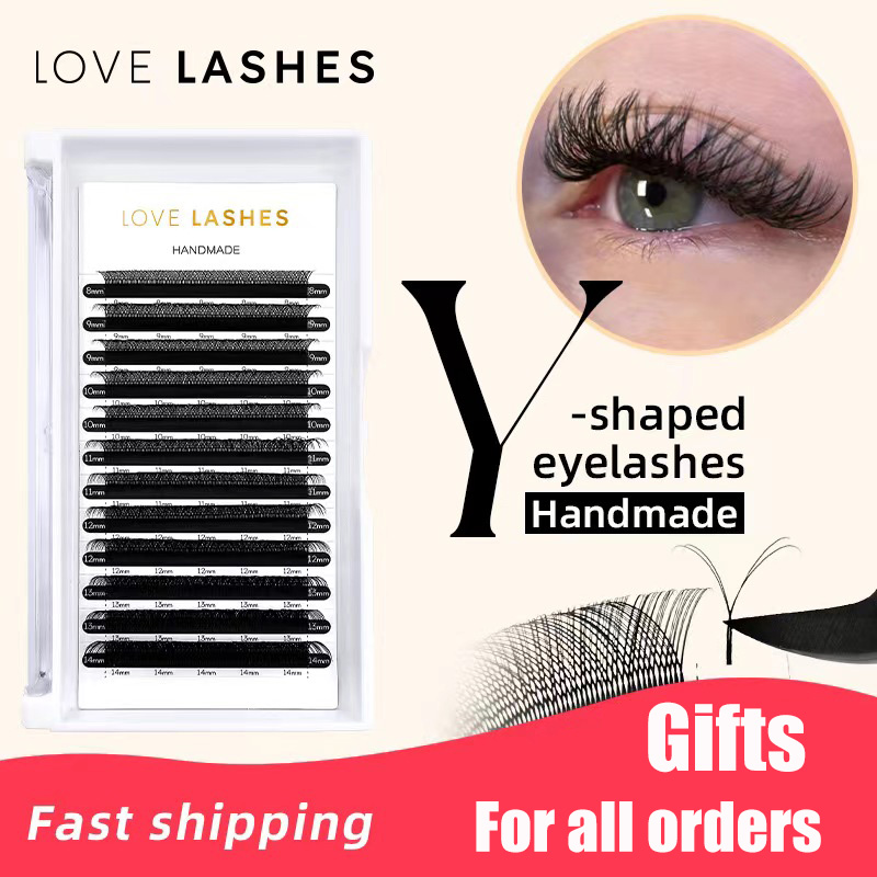 Eyelash Extension Double Volume - LOVE LASHES YY Shape extensiones de