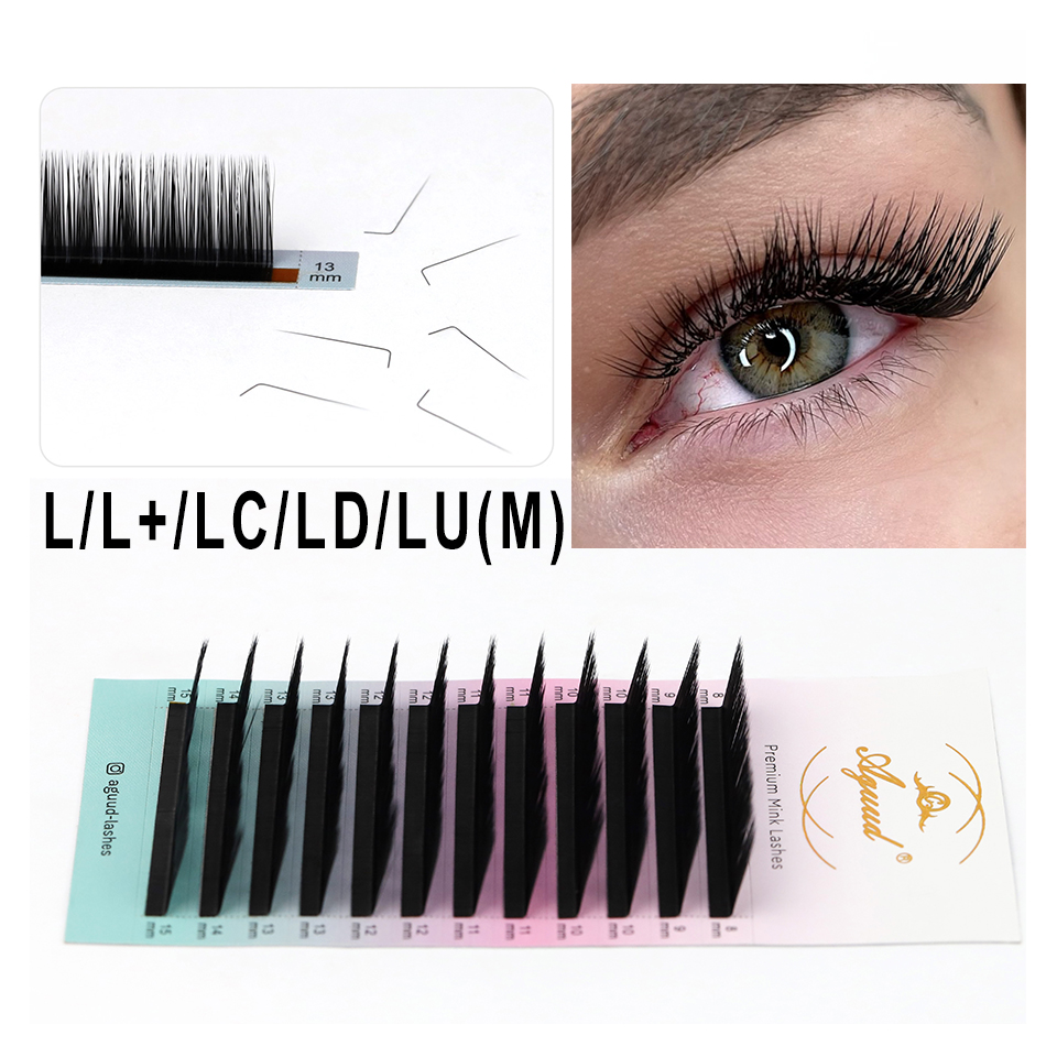 Eyelash Extension Korean - Extensiones de Pestañas AGUUD L M
