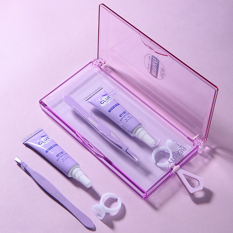 Eyelash Extension Eye Irritation - Pegamento para pestañas con pinzas, resistente