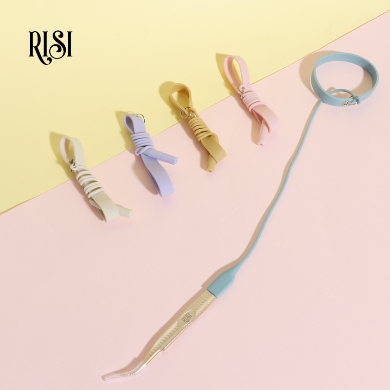 Eyelash Extension Last - RISI-Pinzas de silicona para extensión de