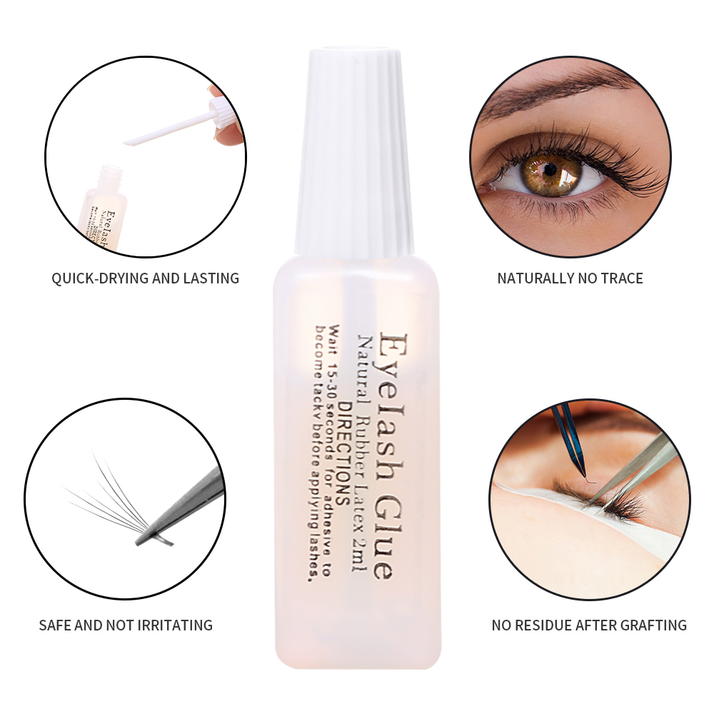 Pegamento de pestañas transpar - Eyelash Extension Eye Irritation reseña y precio