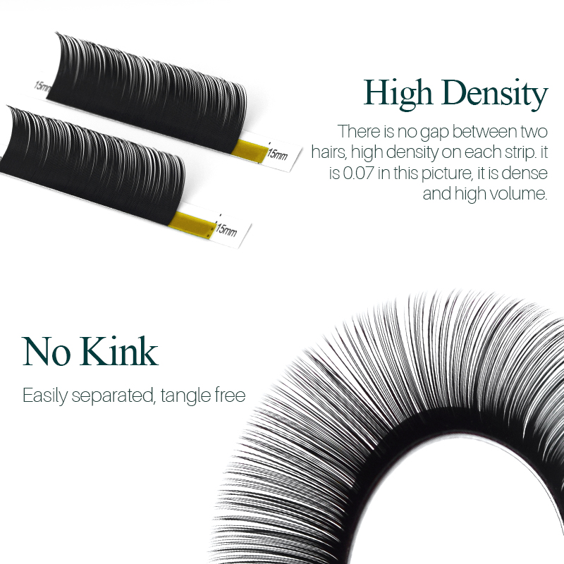 Pestañas individuales Material - Eyelash Extension Korean reseña y precio