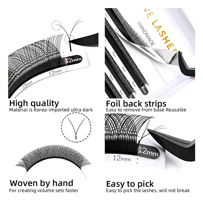LOVE LASHES YY Shape extension - Eyelash Extension Double Volume reseña y precio