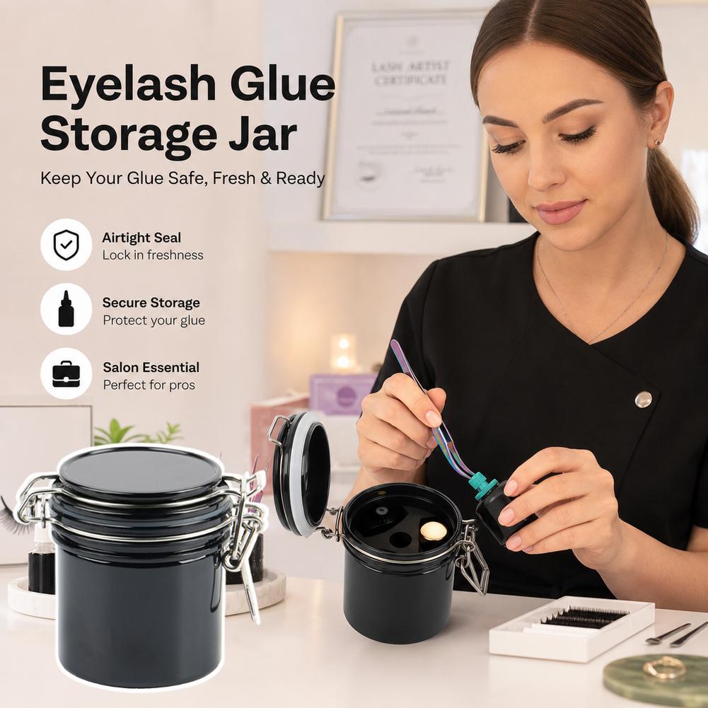 Contenedor Hermético para Pega - Eyelash Extension Last reseña y precio