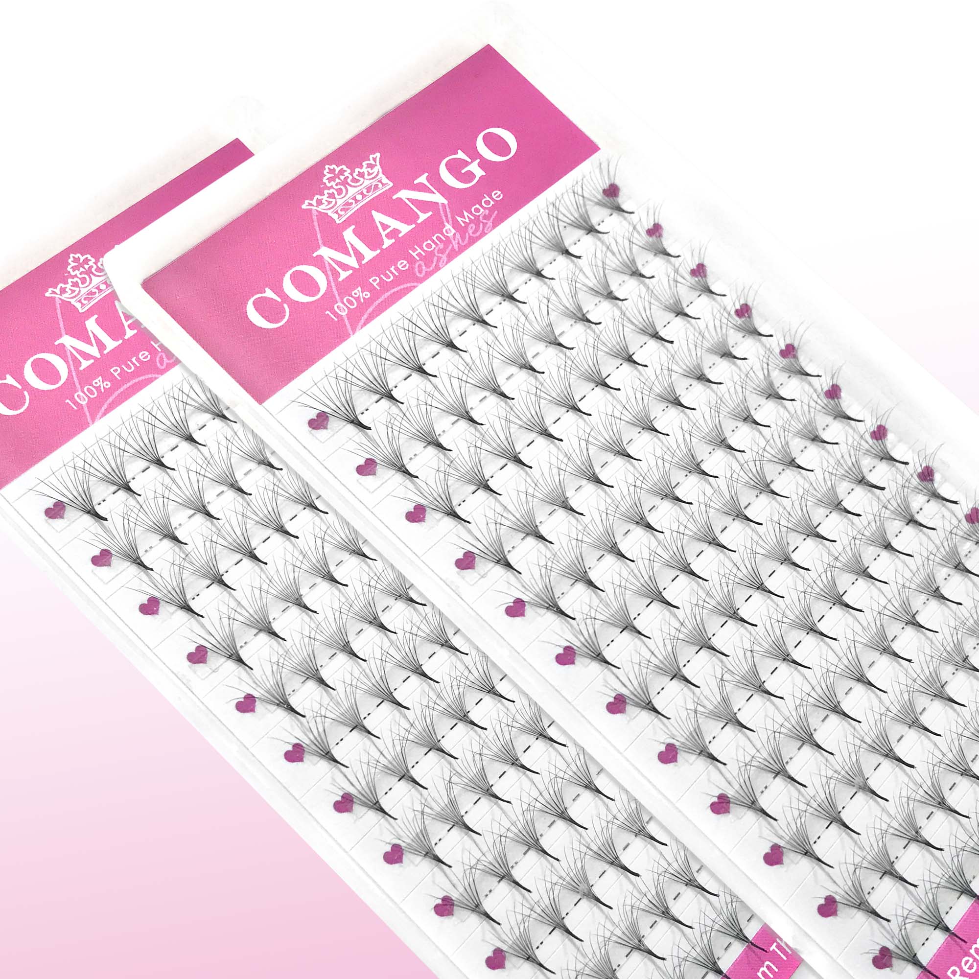 COMANGO bonito abanico de volu - Eyelash Extension Double Volume reseña y precio