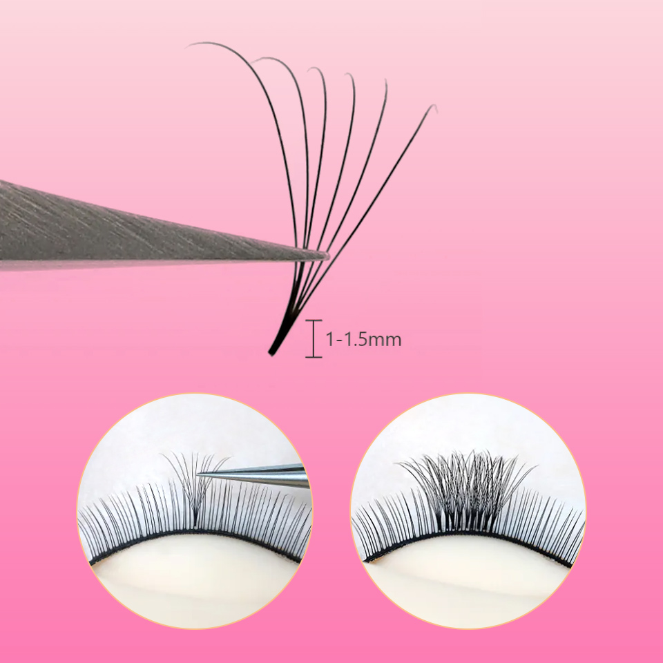 Lashprofessor 3D-40D grupo aba - Eyelash Extension Medium reseña y precio