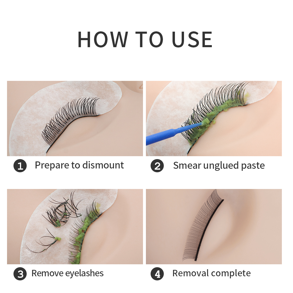 GLAMLASH-crema removedora de p - Eyelash Extension Eye Irritation reseña y precio
