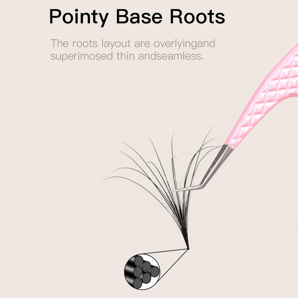 AGUUD-Base puntiaguda de doble - Eyelash Extension Double Volume reseña y precio