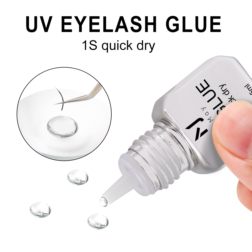 Pegamento UV JOMAY, pegamento  - Eyelash Extension Eye Irritation reseña y precio