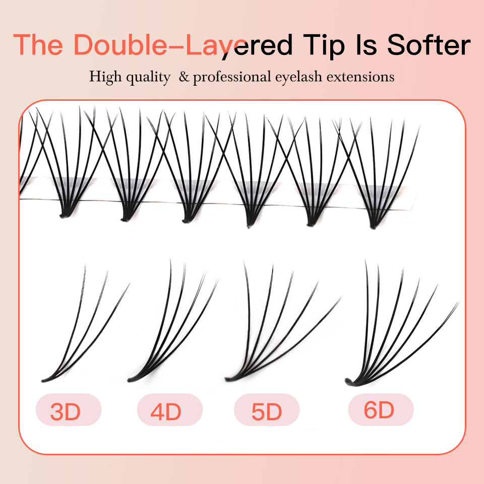 Pestañas Preformadas AGUUD Cam - Eyelash Extension Double Volume reseña y precio