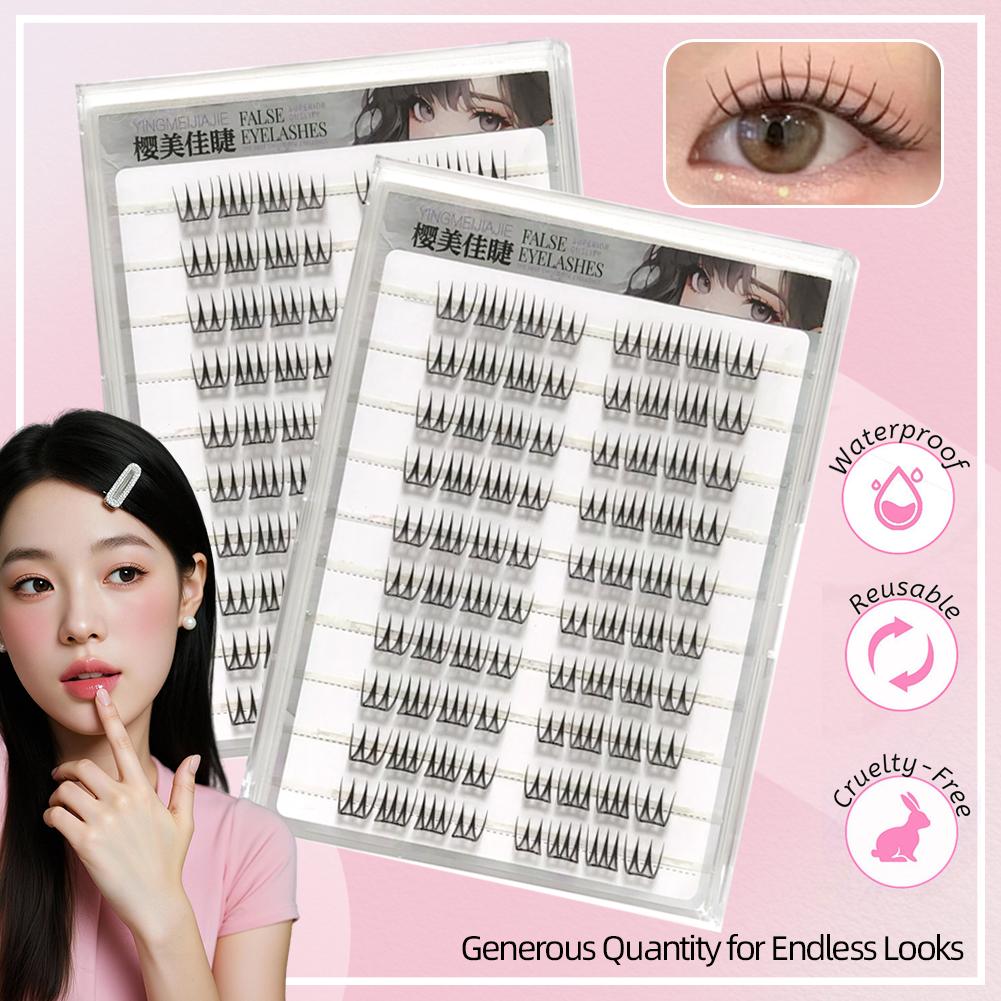 Pestañas postizas sin pegament - Eyelash Extension Korean reseña y precio