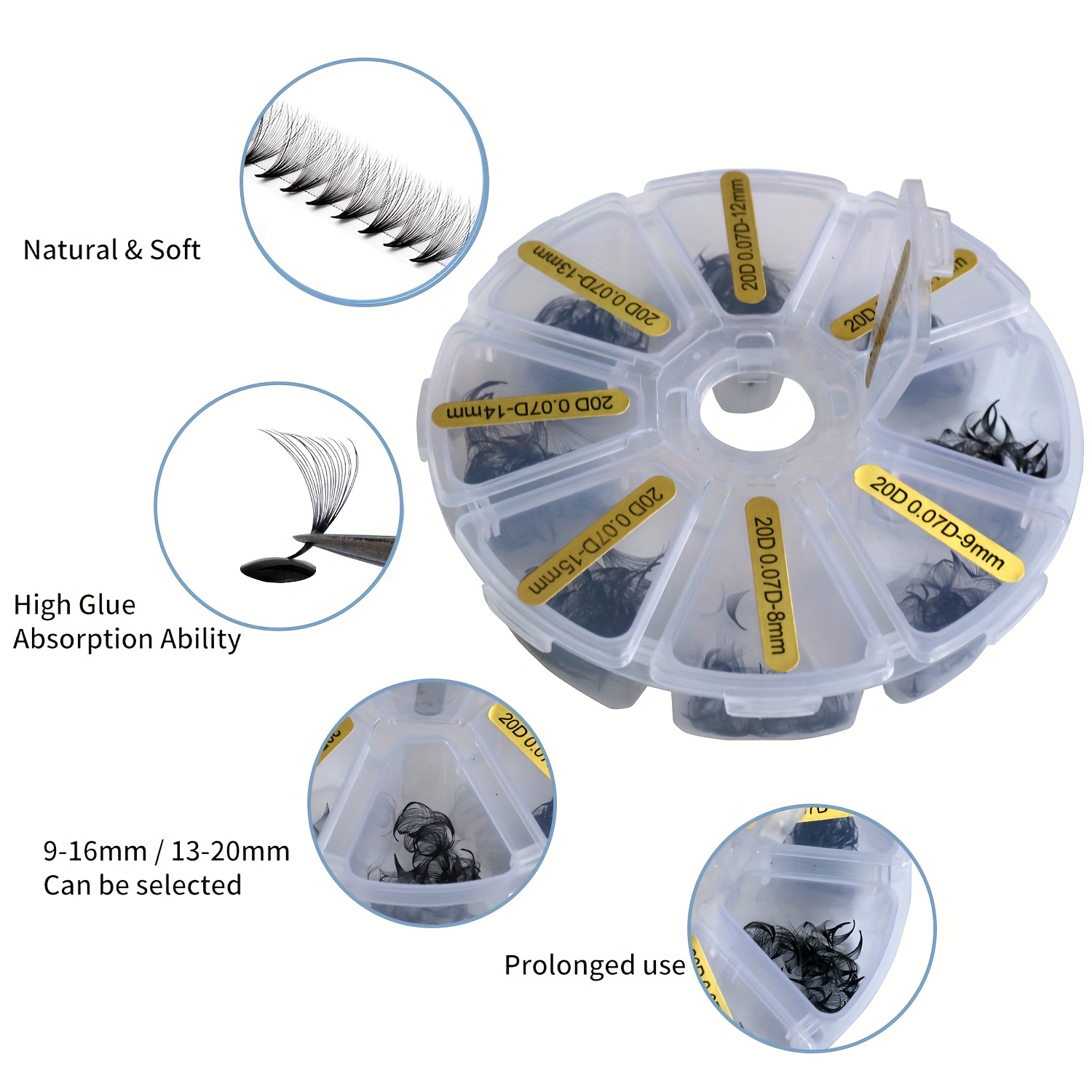 Sackvis 480 ventiladores suelt - Eyelash Extension Medium reseña y precio