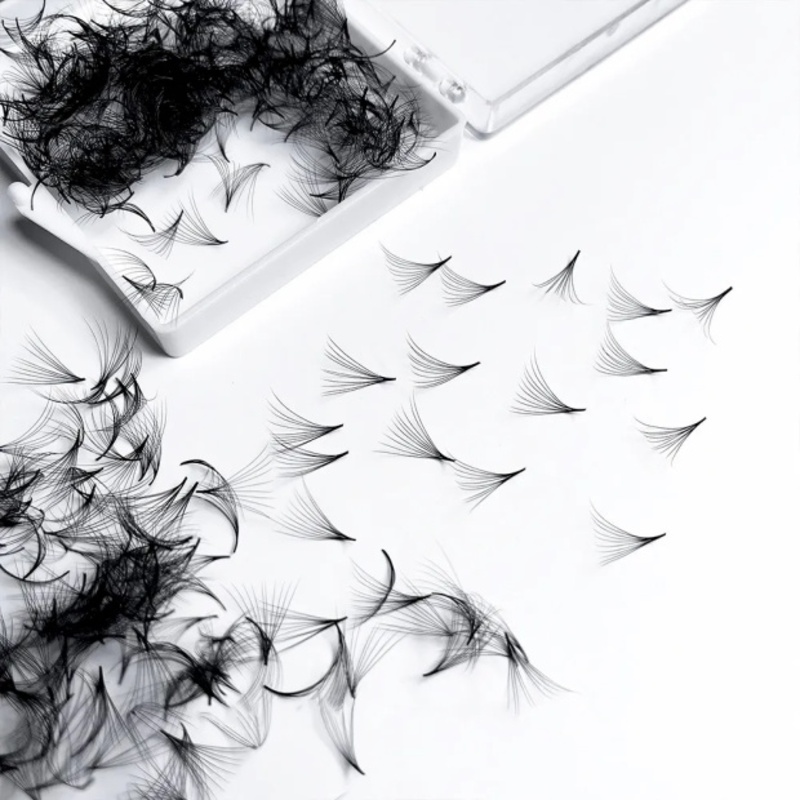 500 ventiladores hechos a mano - Eyelash Extension Medium reseña y precio