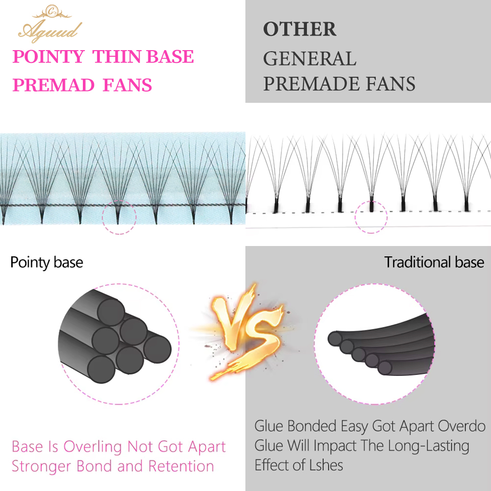 AGUUD 30d 40d extensiones de p - Eyelash Extension Medium reseña y precio