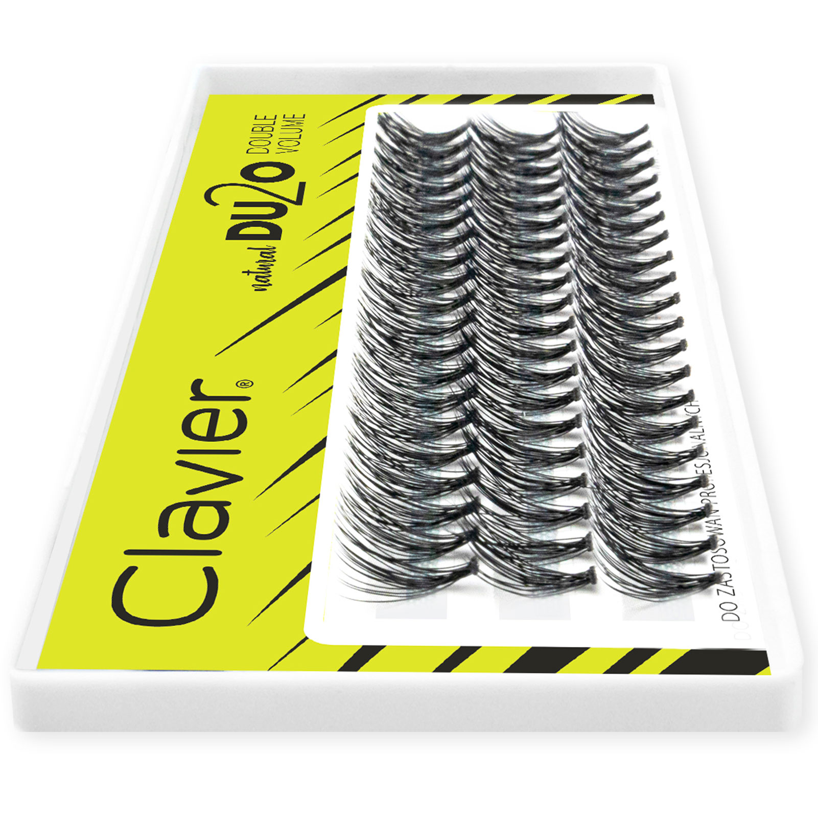 Clavier DU2O 10 cajas por jueg - Eyelash Extension Double Volume reseña y precio