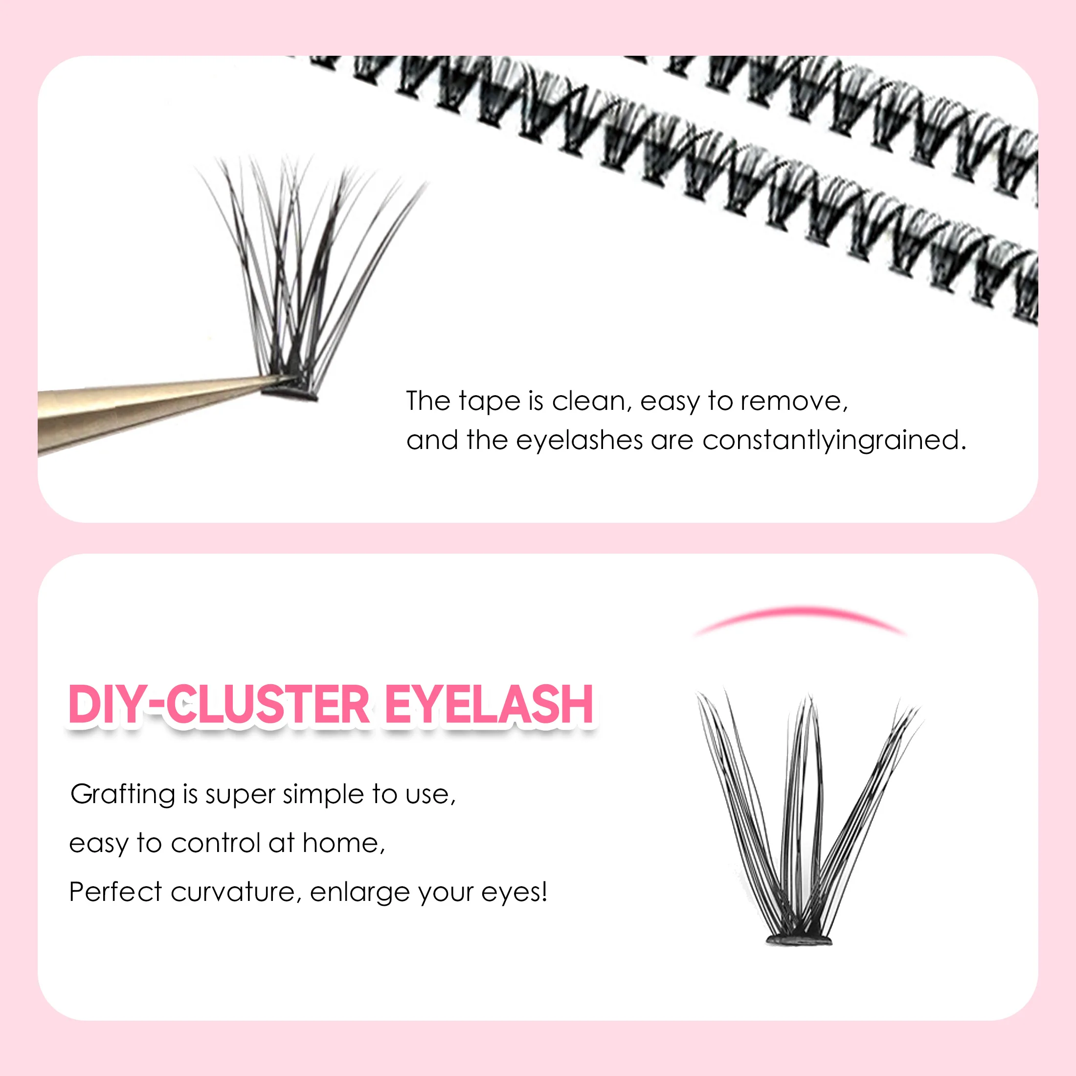 Kit de extensión de pestañas D - Eyelash Extension Last reseña y precio