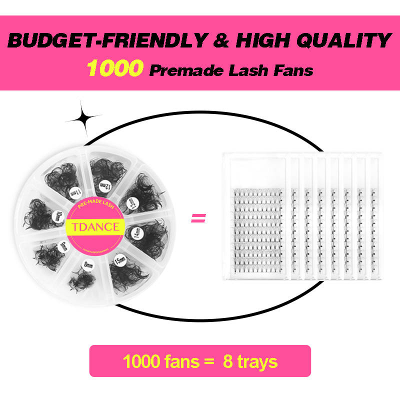 TDANCE 1000 ventiladores venti - Eyelash Extension Medium reseña y precio